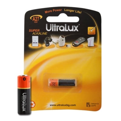 A27 12V ULTRALUX Супер алкална батерия: A27 12V